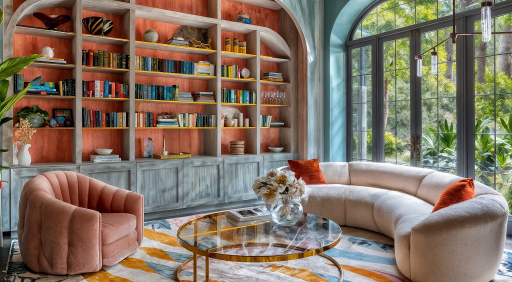 This Miami-Inspired Reading Room Has Us Dreaming of Coastal&nbsp;Mornings